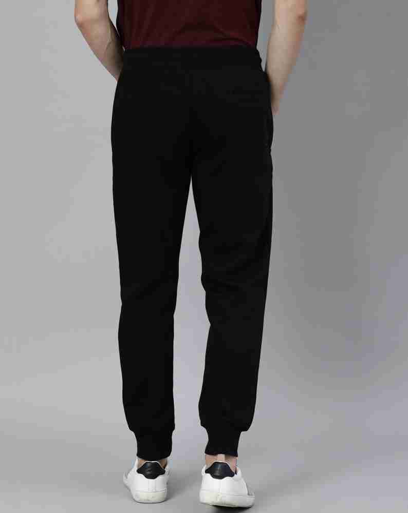 Buy Rare Rabbit Solid Men Black Track Pants Online at Best Prices in India