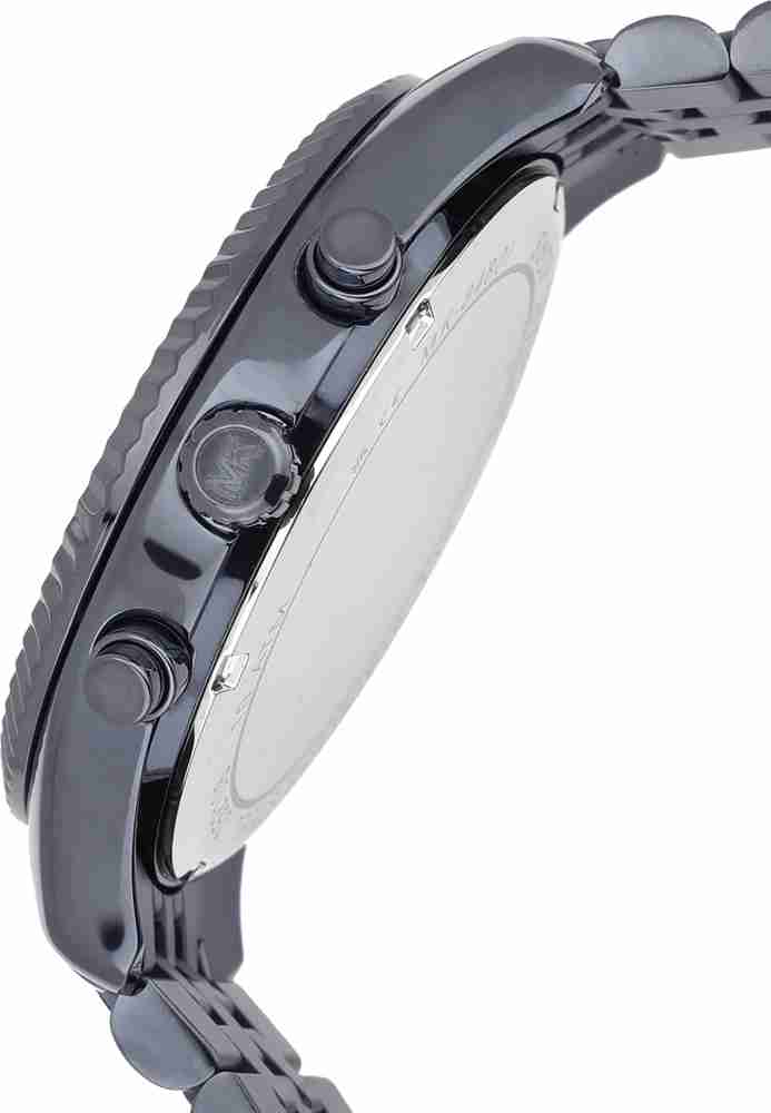 Michael kors men's sales lexington blue watch mk8480