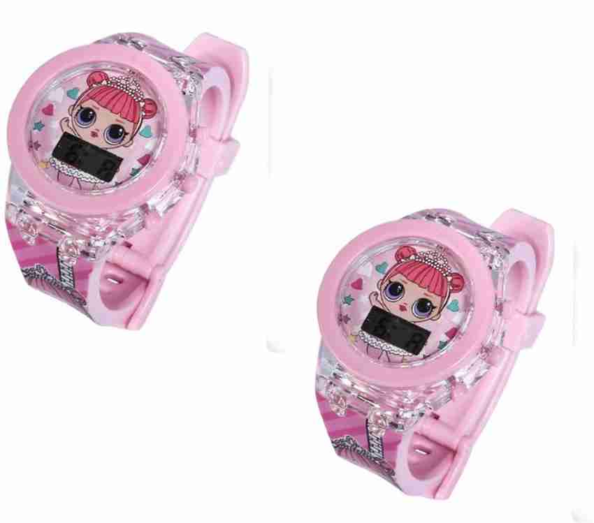 Fashion Cruiser L.O.L. Surprise Kids Digital Led Glowing Light Watch for Kids Set of 2 Digital Watch For Boys Girls Buy Fashion Cruiser L.O.L. Surprise Kids Digital Led