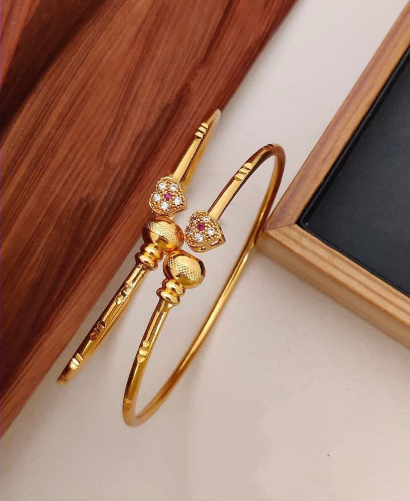 BHADANITREAD Alloy Gold plated Bangle Price in India Buy