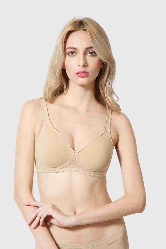 VAN HEUSEN Women Skin Solid Wireless Non Padded Bra Women Minimizer Non  Padded Bra - Buy VAN HEUSEN Women Skin Solid Wireless Non Padded Bra Women  Minimizer Non Padded Bra Online at