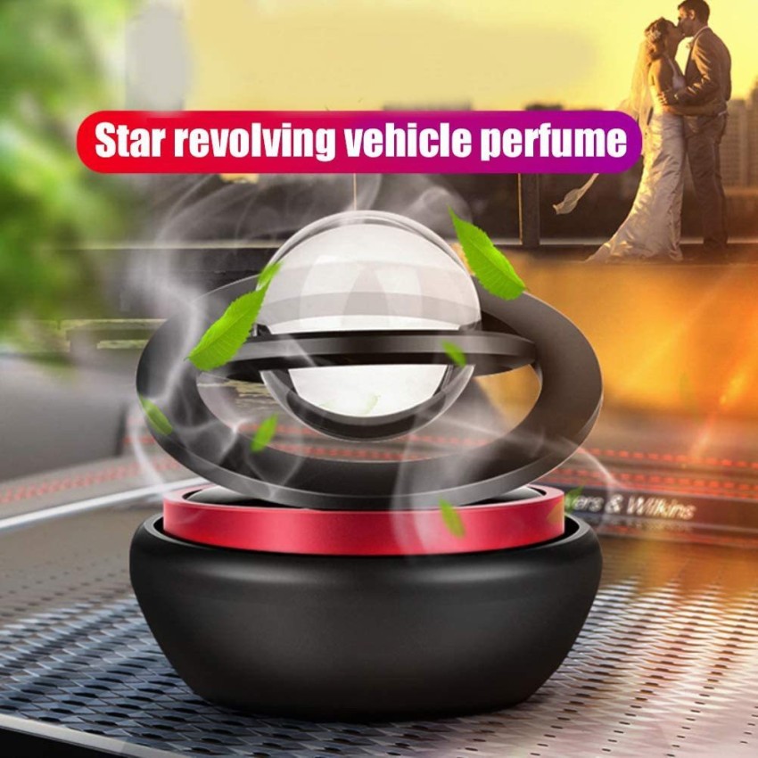 BetterZ 5ml Car Aromatherapy Solar Power Eliminate Odor Car Accessories  Retro Gramophone Record Car Perfume for Car 