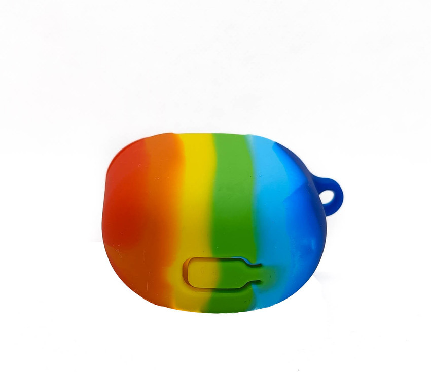 Heropantee Pouch for Boat Airdopes 381 383 TWS Silicone Rainbow
