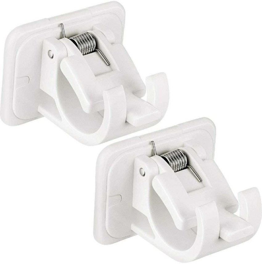 Ultivera SELF ADHESIVE CURTAIN ROD BRACKET HOOK HOLDER (SET OF 2 PIC) Curtain  Hook Price in India - Buy Ultivera SELF ADHESIVE CURTAIN ROD BRACKET HOOK  HOLDER (SET OF 2 PIC) Curtain