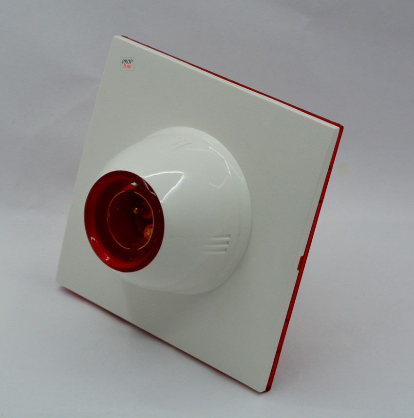 Prop It Up DECORATIVE SQUARE White Fancy Bulb holder for wall home