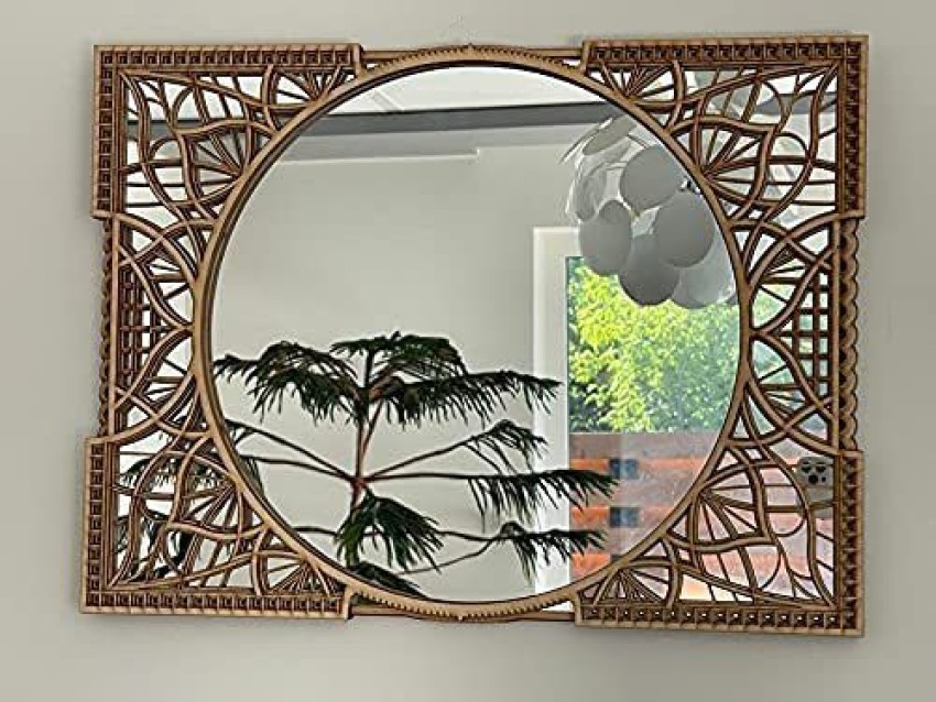 Mirrorize Canada Round Mirror on Mirror Frameless Bathroom Decorative Mirror  (31.5 in. H x 31.5 in. W) IMP8480 - The Home Depot