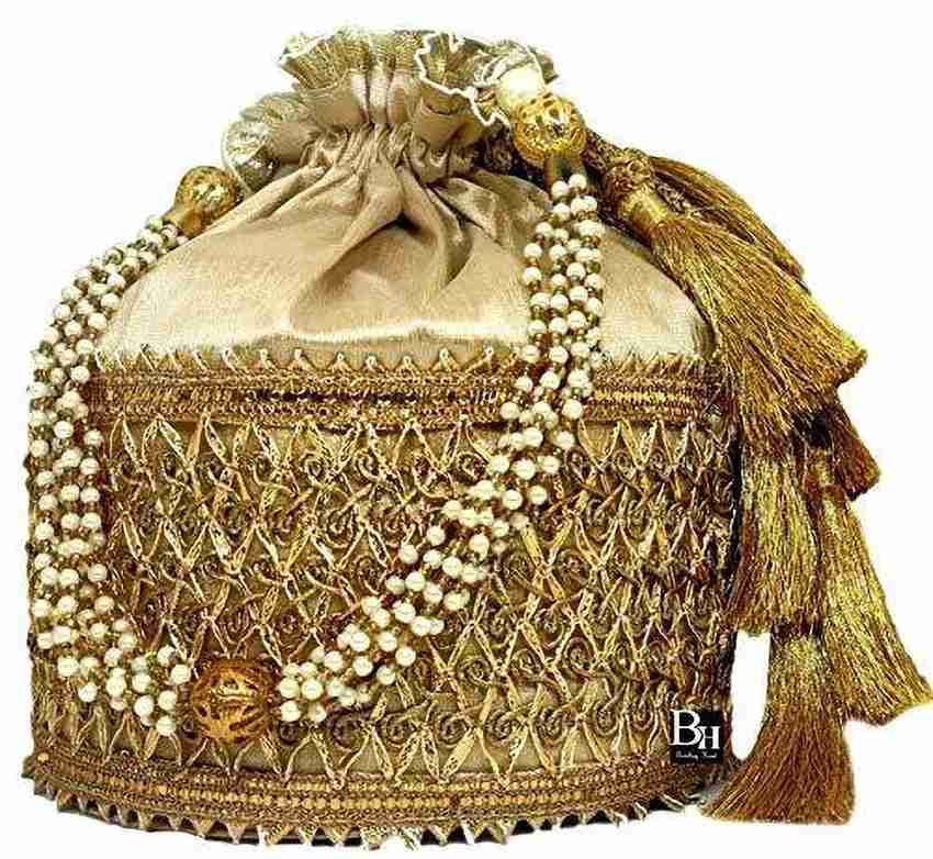 Bombay Haat Ethnic Rajasthani Potli Bag for Ladies Bridal Clutch