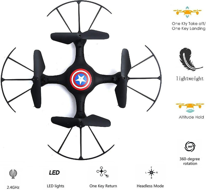 Radha Kripa 2.4GbHz Remote Control Drone Without Camera
