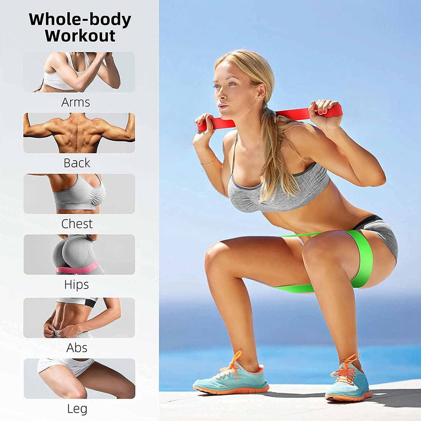 Stretching rubber for gym sales