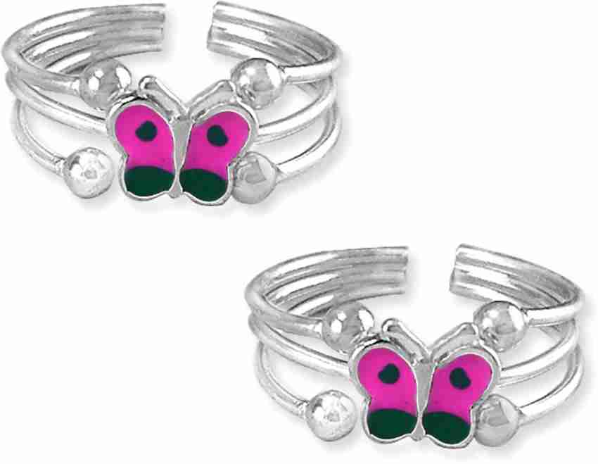 Taraash 925 Sterling Silver Butterfly Bangle For Women