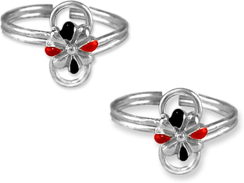 TARAASH Taraash 925 Sterling Heart silver mettelu Metti Silver Women Silver Chutki Women Sterling Silver Toe Ring Price in India Buy TARAASH Taraash 925 Sterling Heart silver mettelu Metti Silver Wome...