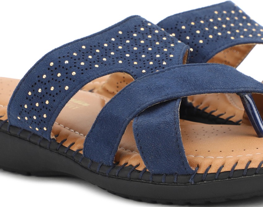 Bata Women Blue Flats Buy Bata Women Blue Flats Online at Best