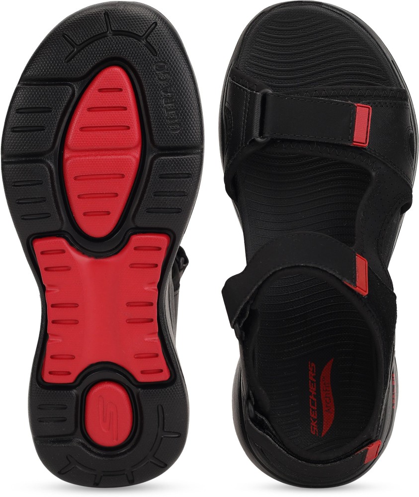 Skechers Men Black Red Sports Sandals Buy Skechers Men Black