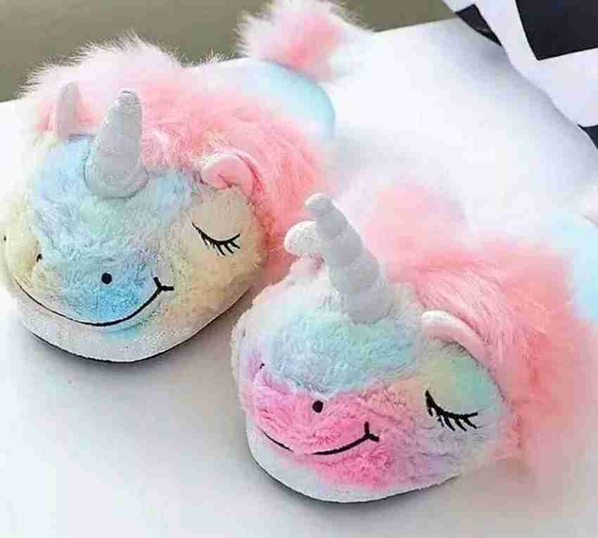 Unicorn slippers girls sale