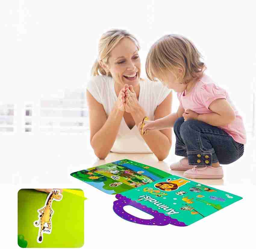 3-Pack Reusable Stickers for Kids Sticker Books for Kids Educational Learning Toys, Other