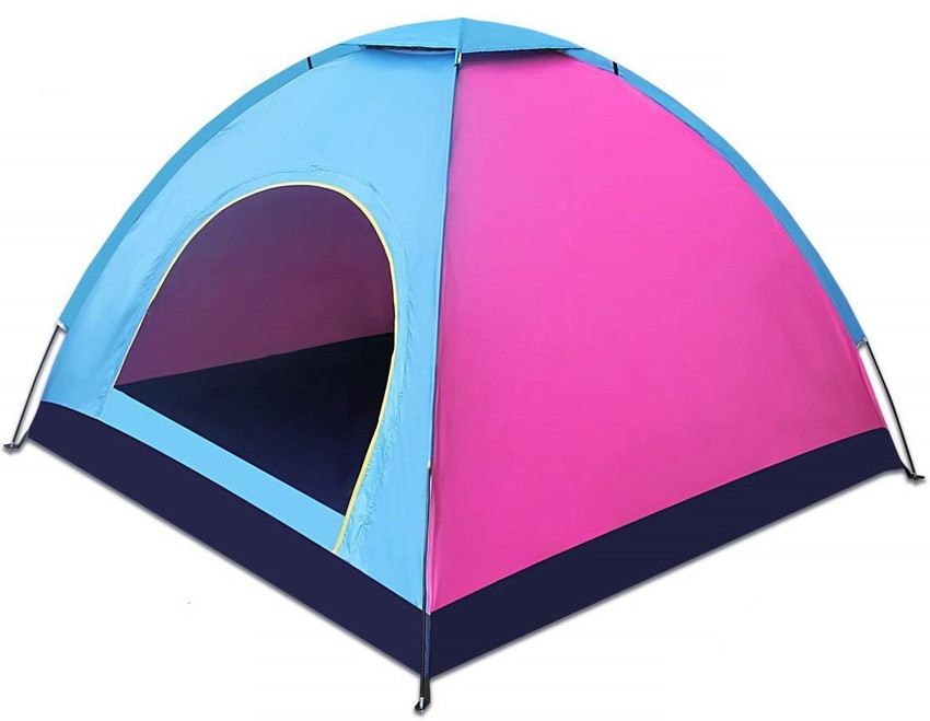 camping tent pink