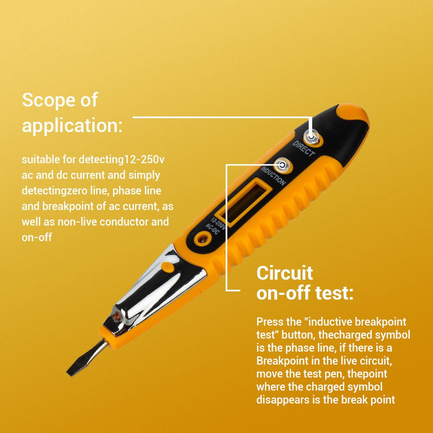 Current on sale testing screwdriver