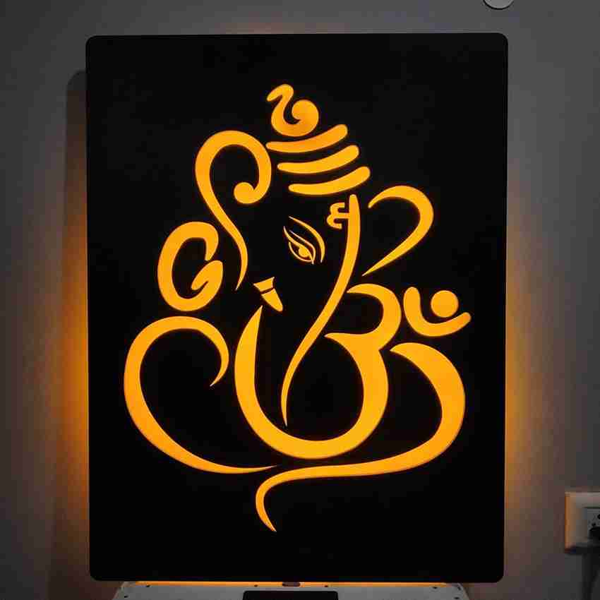 Ganesha wall new arrivals light