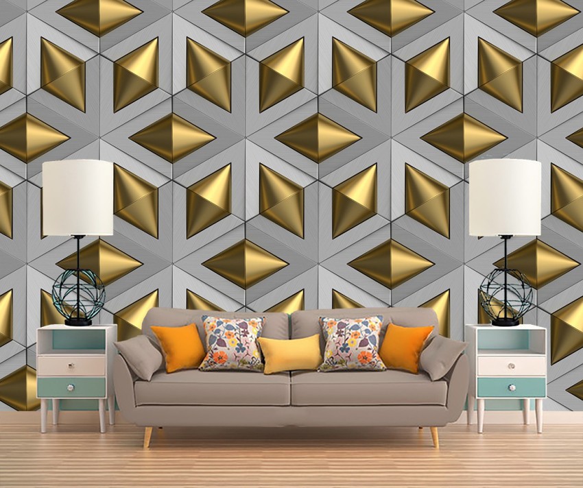 Living Room Wallpaper Designs India, Living Room Wallpaper Design Ideas