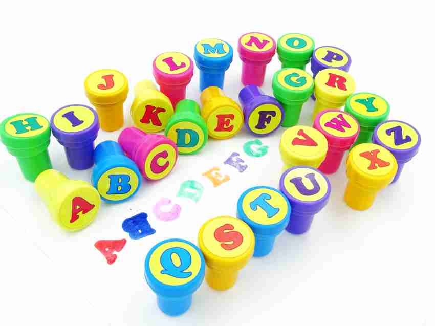 Alphabet Stamps Self Inking Character Z Plastic Small Letter