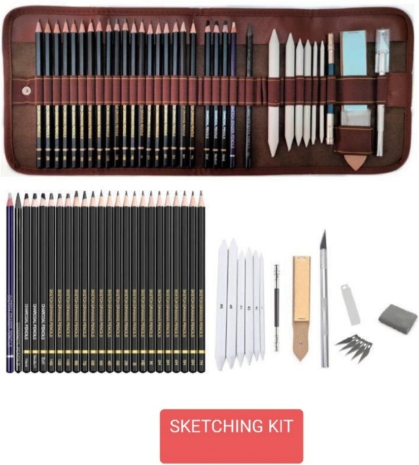 Wynhard Drawing Pencils for Artist 50 Pcs Sketching Kit Art Kit for Kids  Artist Pencil Set