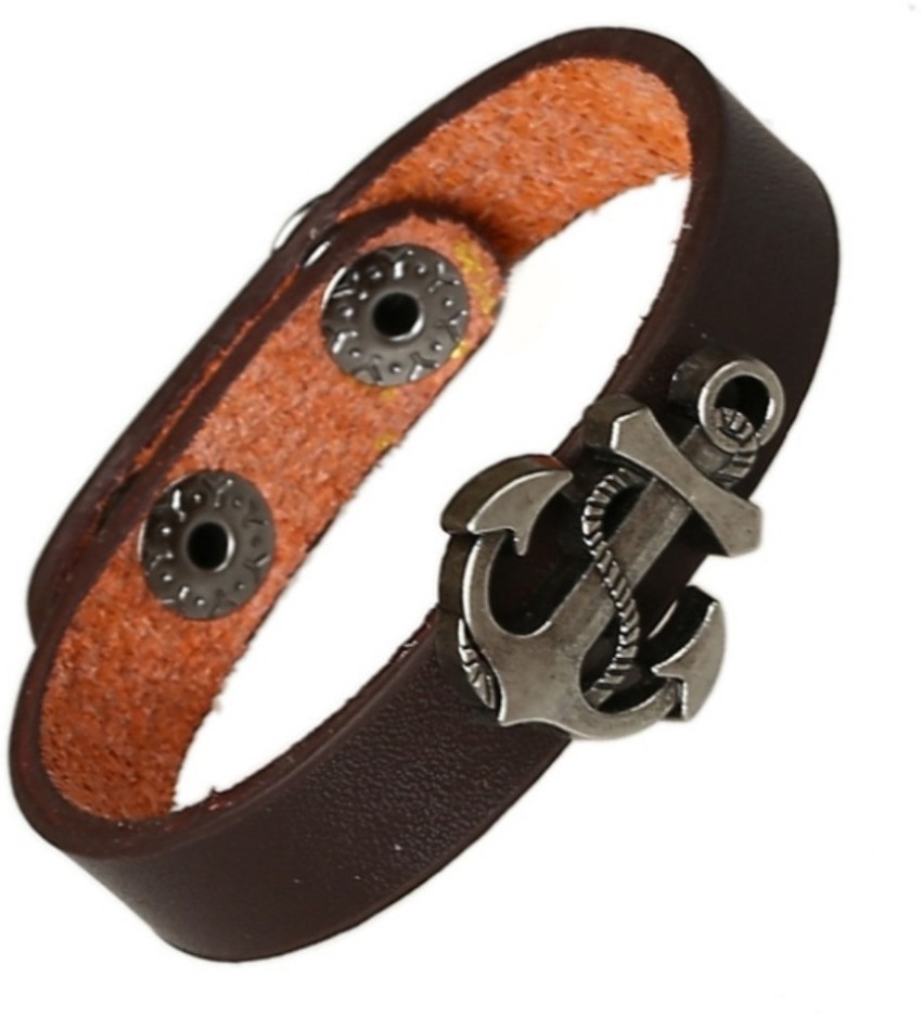 Leather hot sale bracelet flipkart