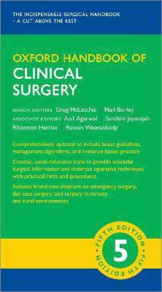 Oxford Handbook of Clinical Surgery: Buy Oxford Handbook of