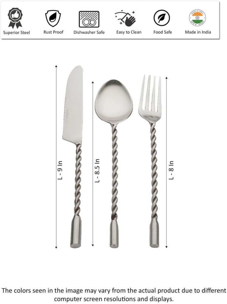 Buy Brown Cutlery for Home & Kitchen by VAREESHA Online