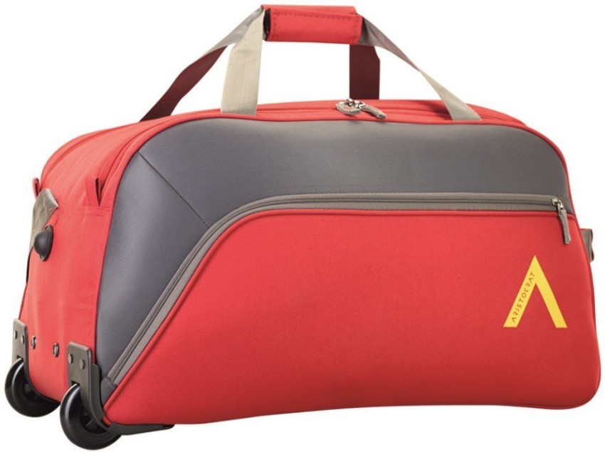 ARISTOCRAT 25 inch 65 cm VOLT NXT DFT 65 Duffel With Wheels Strolley Red Price in India Flipkart