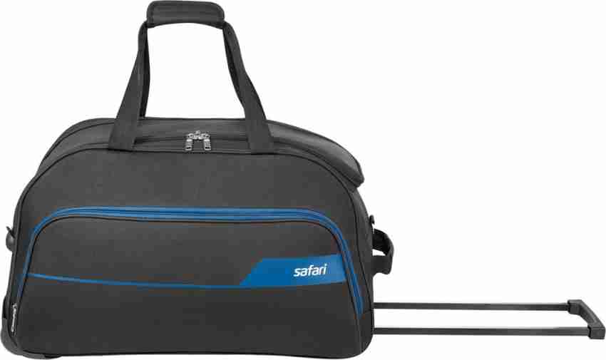 SAFARI LIRA 55 RDFL Duffel With Wheels Strolley BLACK Price in India Flipkart