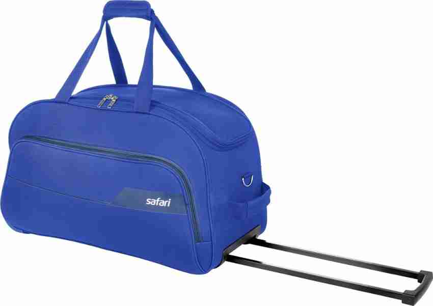 safari duffle bag with trolley