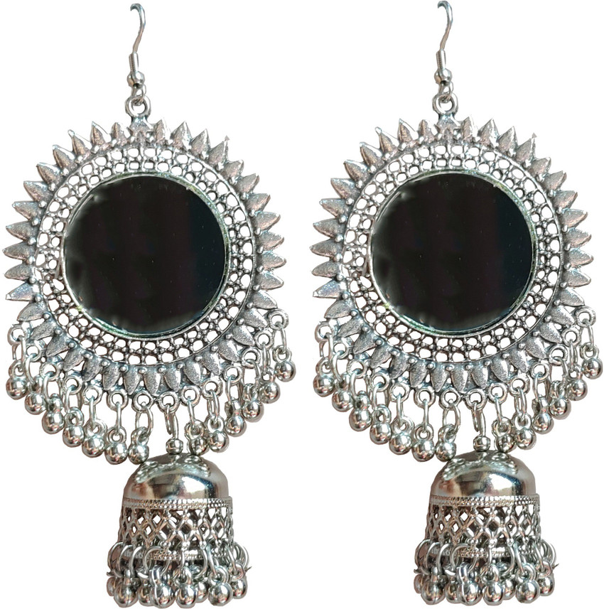Mirror earrings flipkart new arrivals