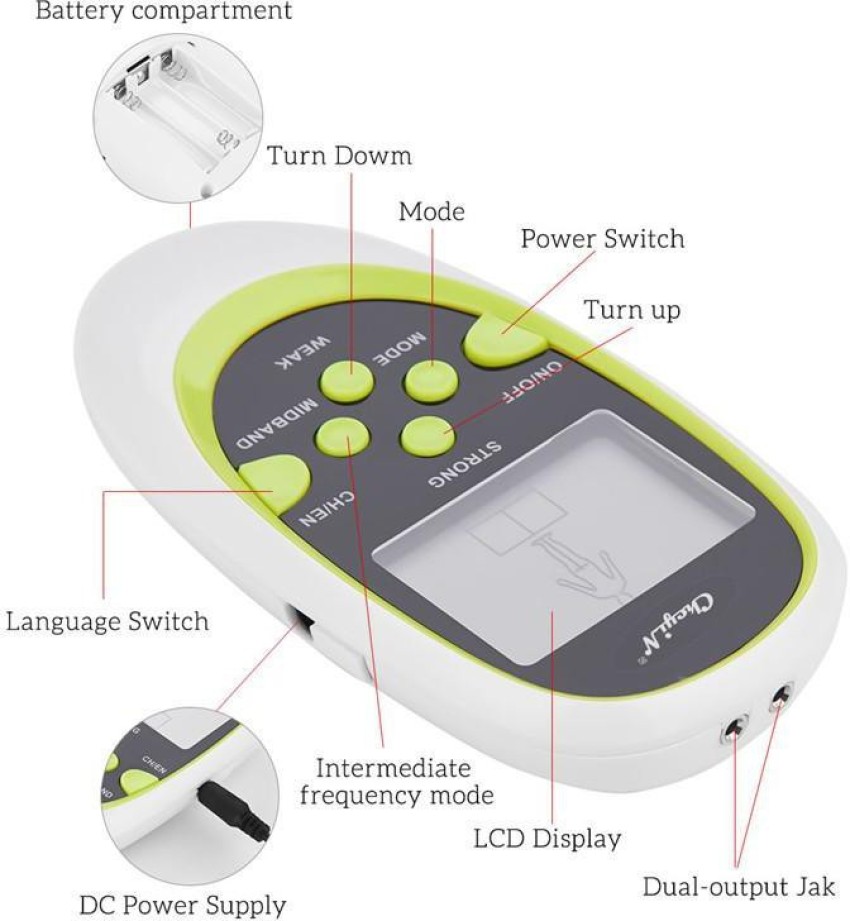 Up To 80% Off on TENS EMS Unit 8 Modes Muscle