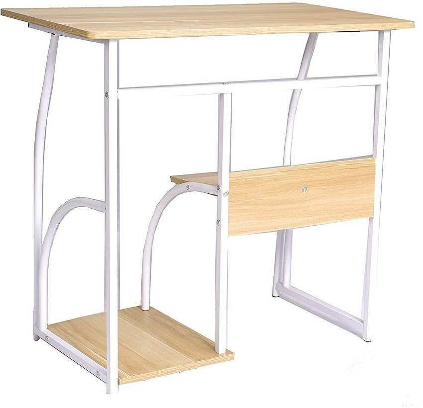 IRIS Computer Desk with Keyboard Tray Metal Portable Laptop Table