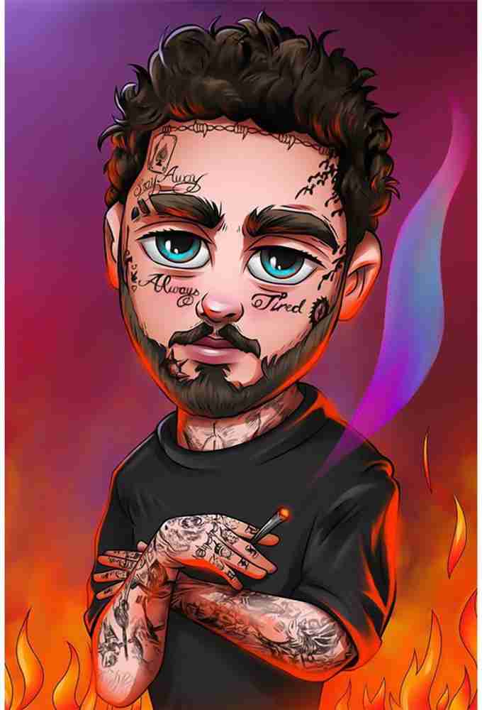 Post on sale malone artwork