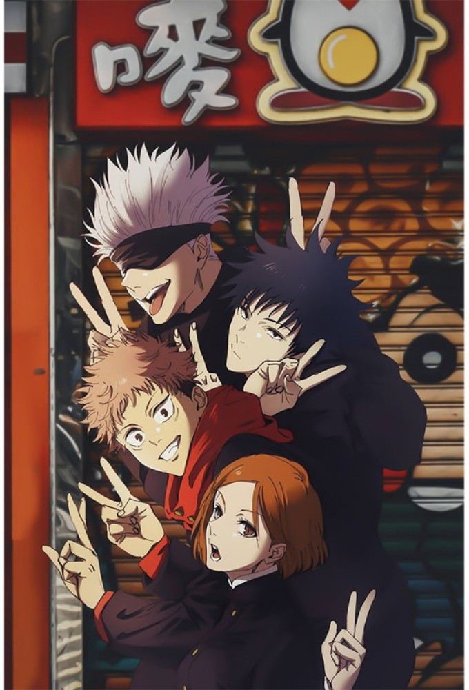 Jujutsu kaisen wall poster Paper Print - Animation & Cartoons posters in  India - Buy art, film, design, movie, music, nature and educational  paintings/wallpapers at