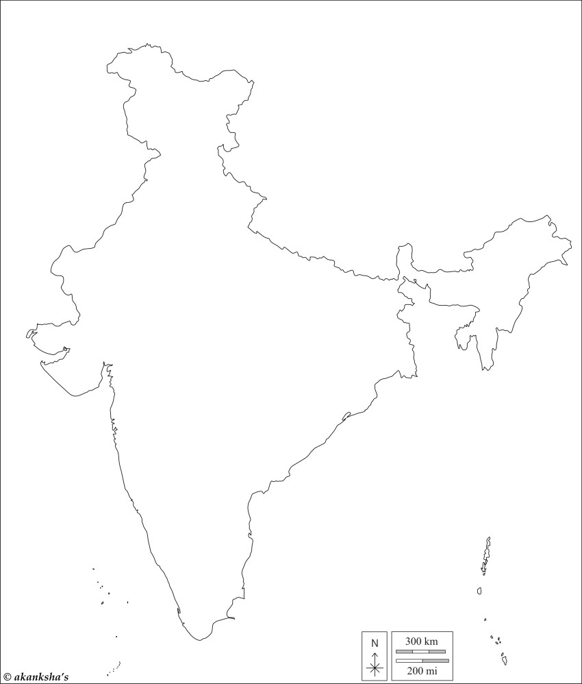 Outline map of india: Fill out & sign online | DocHub