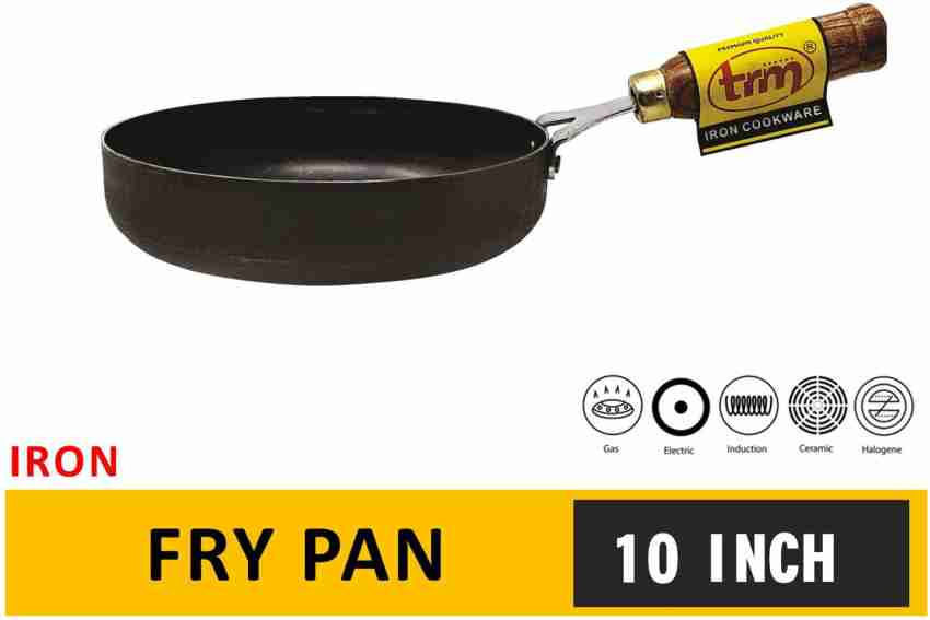 Engarc Cast Iron Omelette Pan - 10 Inch Fry Pan 10 cm diameter 1 L capacity  Price in India - Buy Engarc Cast Iron Omelette Pan - 10 Inch Fry Pan 10