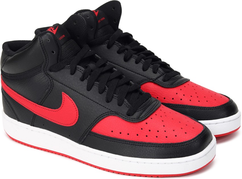 Nike black with on sale red