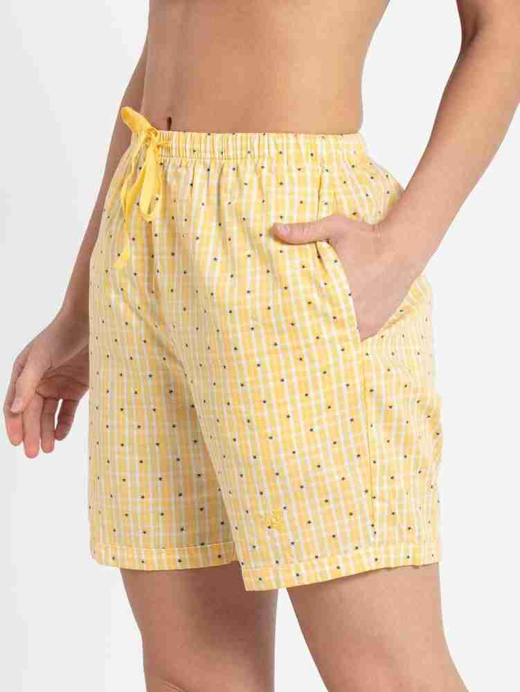 Women's jockey bermuda pajama shorts top