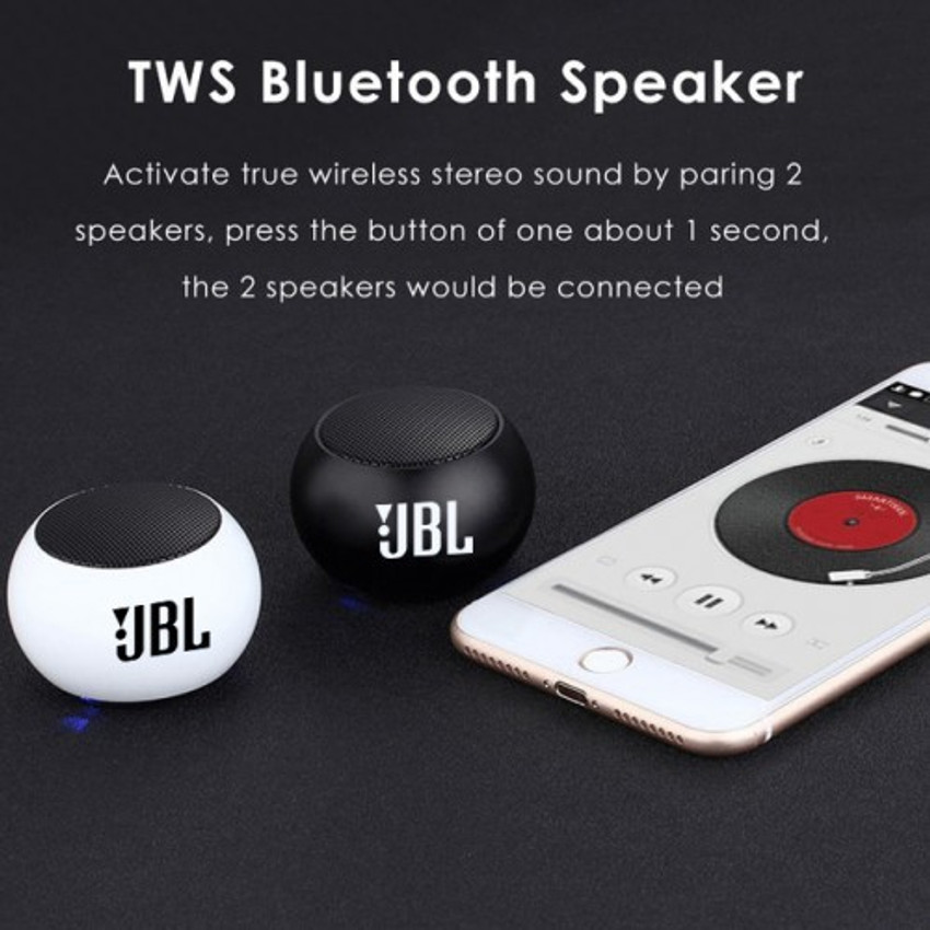 p.joy Roam 2 Wireless Bluetooth Speaker 5W Portable Speaker with Studio Quality Sound Powerful Bass 24 Hours Playtime Waterproof Bluetooth 5.0