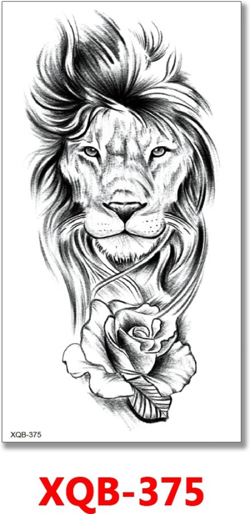 1sheet Lion Pattern Tattoo Sticker  SHEIN IN