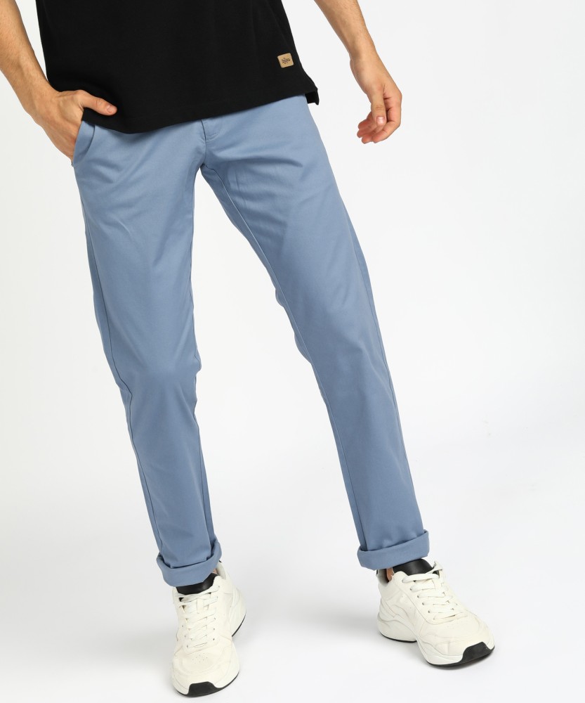 INDIAN TERRAIN Slim Fit Men Blue Trousers  Buy INDIAN TERRAIN Slim Fit Men Blue  Trousers Online at Best Prices in India  Flipkartcom