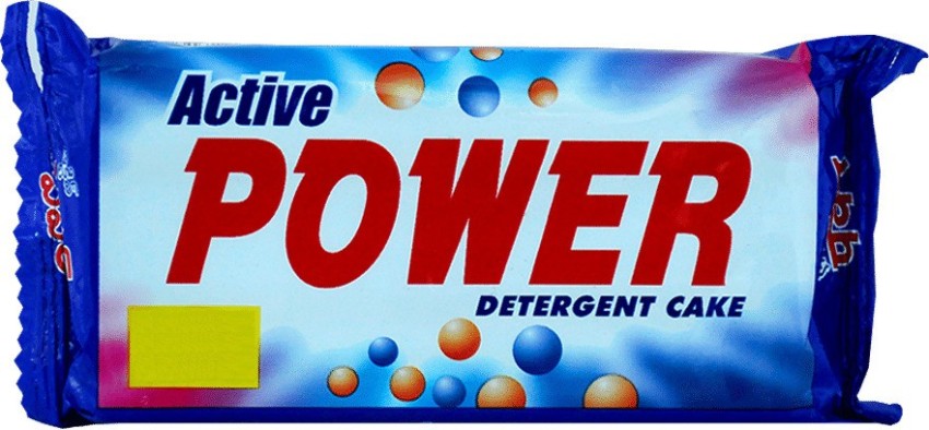 Buy Power Active Power Detergent Cake Blue 160 gm - DailyNeeds