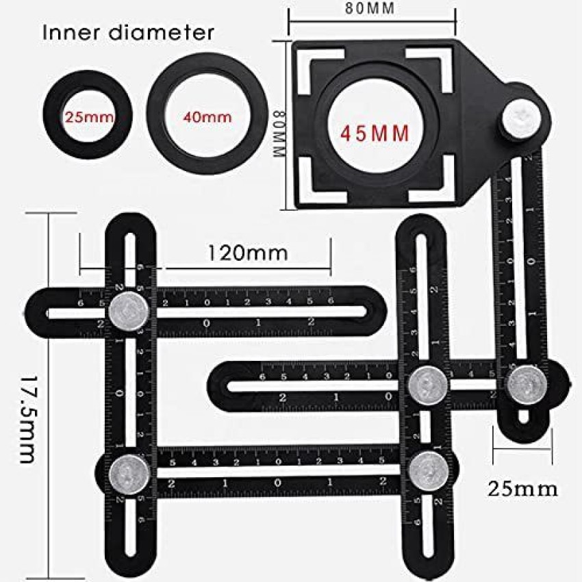 40mm deals online ruler