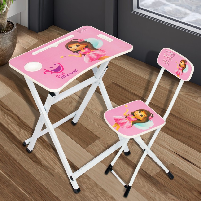 TOBY Toby New Children Activity Table with Chair Set Kids Reading