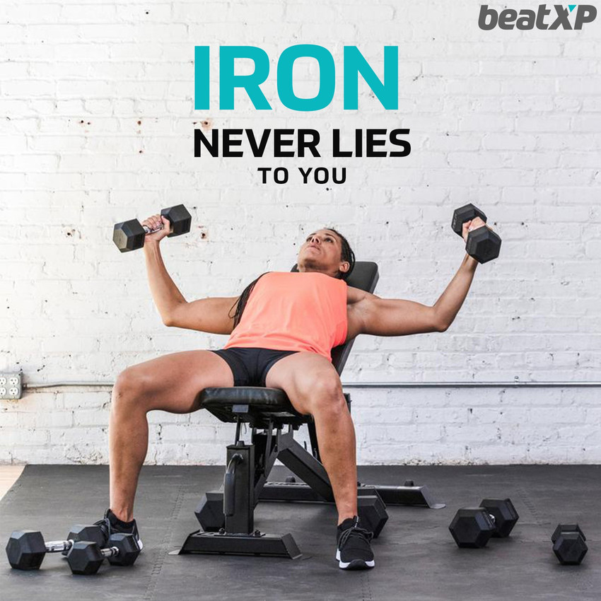 beatXP Hex Dumbbell 10Kg pair for Home Gym Exercise Workout Steel Iron Rubber Encased Fixed Weight Dumbbell Buy beatXP Hex Dumbbell 10Kg pair for Home Gym Exercise Workout Steel Iron Rubber Encased Fi...