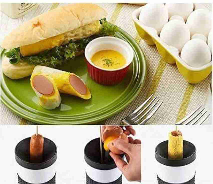 Egg Roll Machine Automatic Rising Sausage Machine Electric Egg Cooker  (Green)