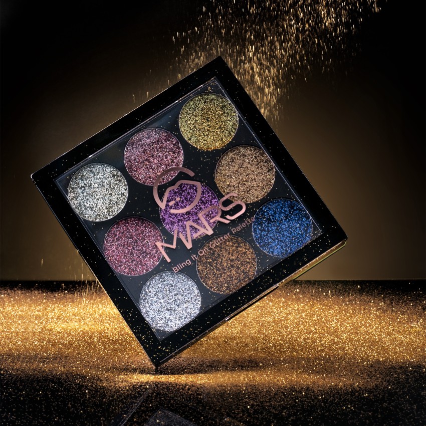 MARS Glitter Eyeshadow Palette 7.65 g - Price in India, Buy MARS Glitter  Eyeshadow Palette 7.65 g Online In India, Reviews, Ratings & Features