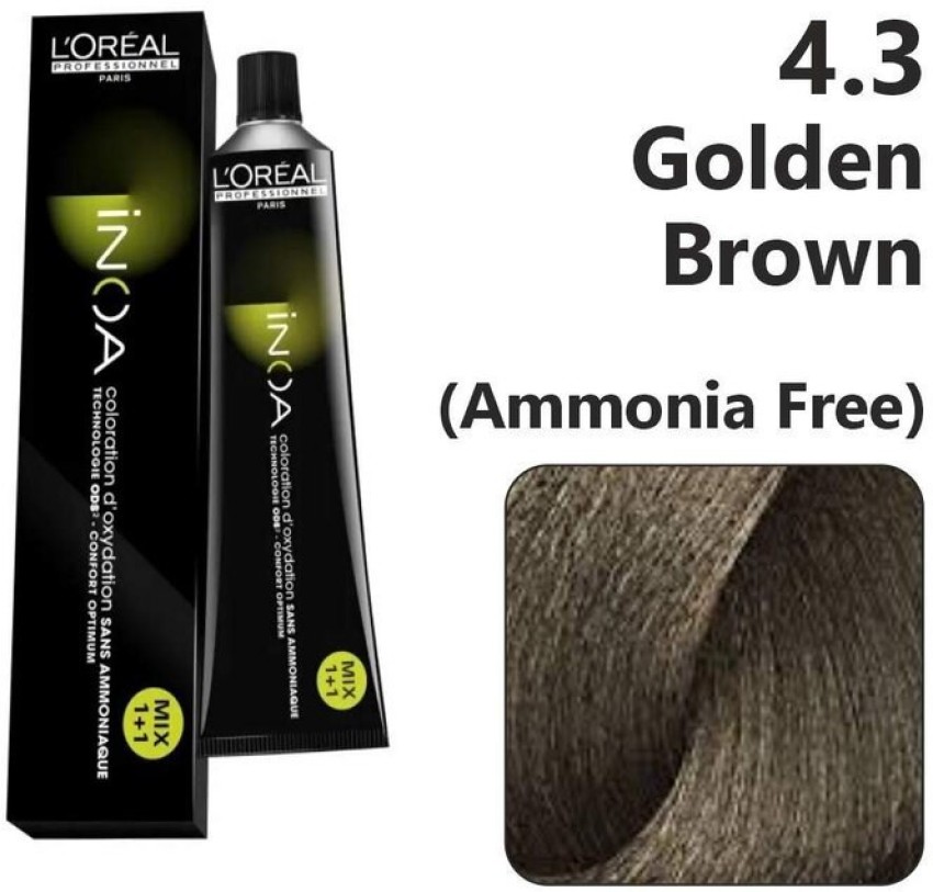 Buy L'Oréal Professionnel Inoa Permanent Hair Dye 3 Dark Brown 60g · Russia